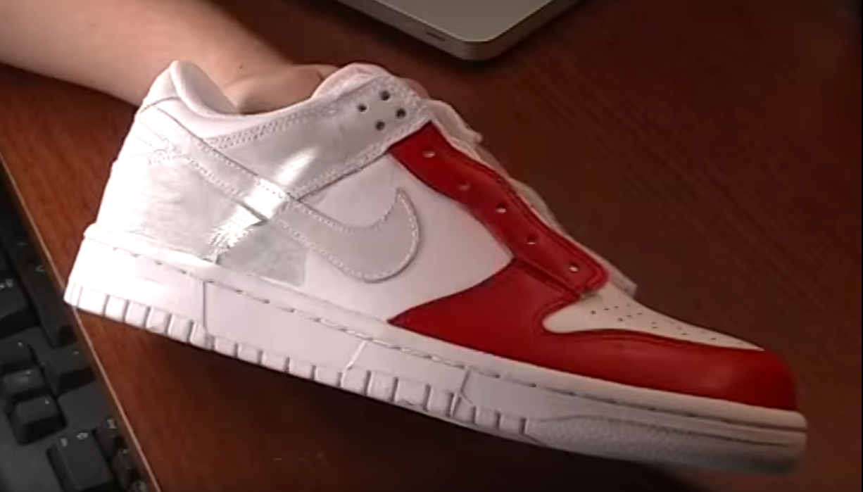 can acrylic paint be used on leather sneakers